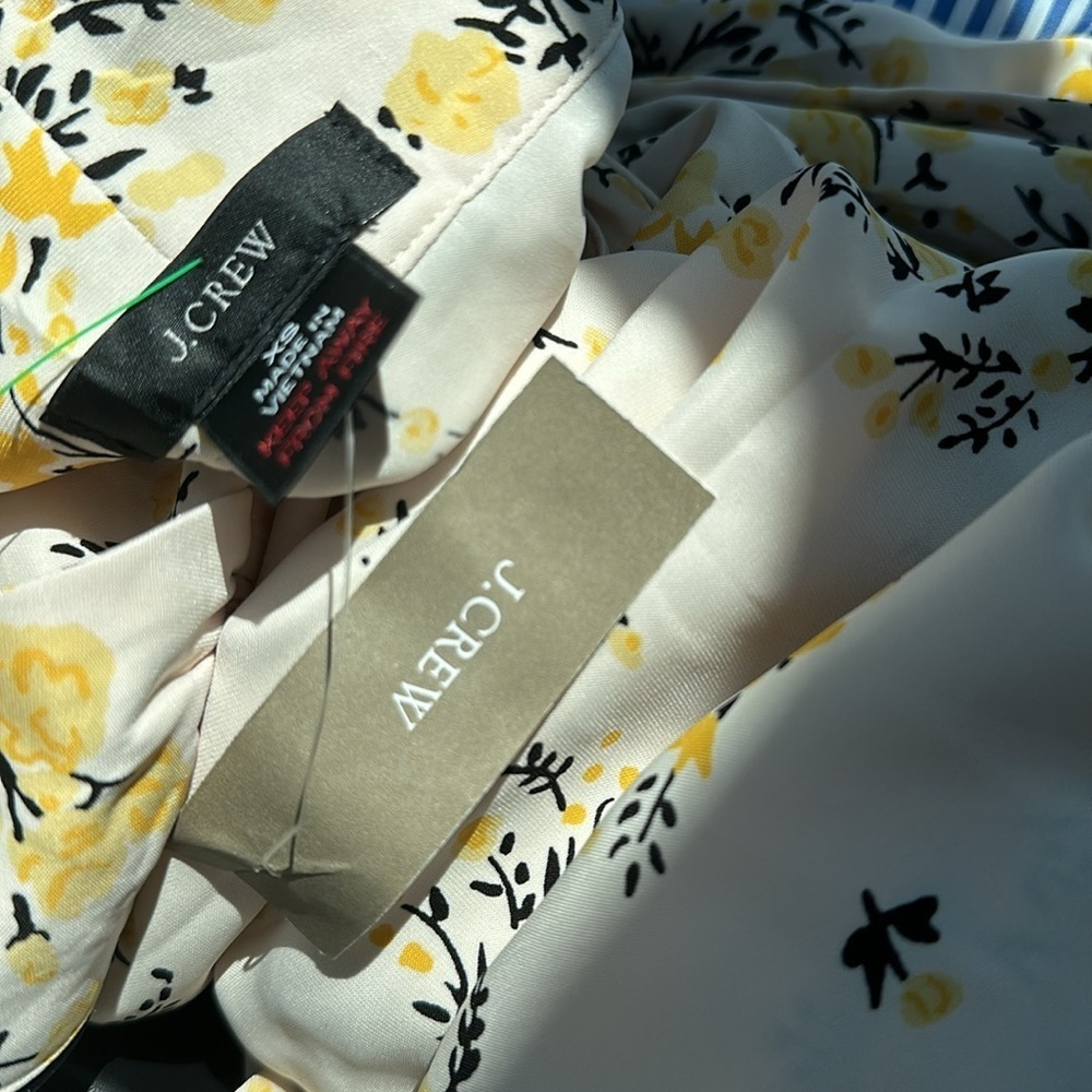 NWT J. Crew Easy-luxe eco jumpsuit in budding floral size XS spring cottagecore - Picture 4 of 4